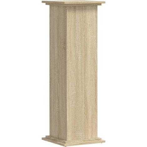 Plant Stand Sonoma Oak 33x33x100 cm Engineered Wood vidaXL