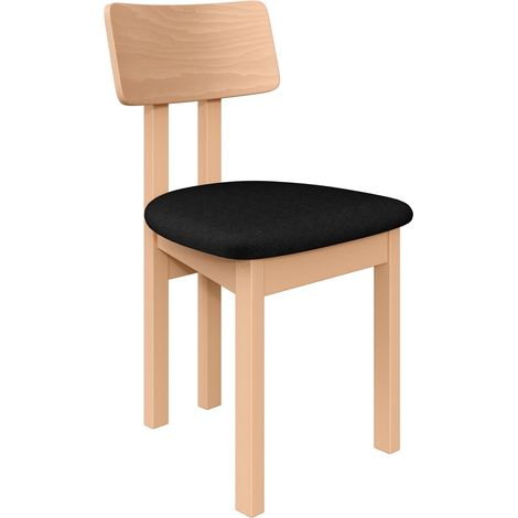 Chaise Victorville 382, Chêne Artisan, 85x47x48cm, Tissu, En bois, Bois (1/5)
