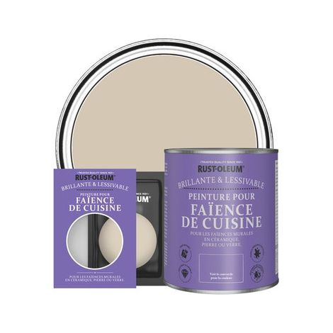 Peinture pour Faïence de Cuisine, Finition Brillante - Caramel (1/3)
