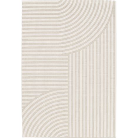 Tapis d’extérieur à motif géométrique - 160x230cm - BIZANA (1/5)