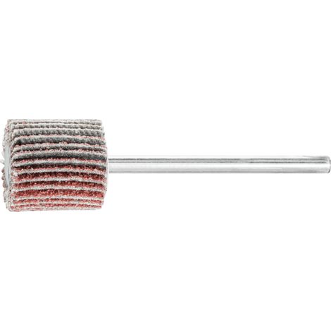 PFERD TOOLS Korund Fächerschleifer F Ø 15x15 mm Schaft-Ø 3 mm A60 für Feinschliff und Finish 10 Stk