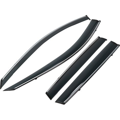 4-teiliges Set getönter Fensterblenden/Sonnen- und Regenschutz, passend für Buick Envision 14-19 (1/5)