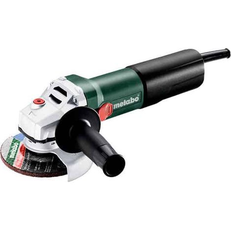 Metabo – Meuleuse d'angle 125mm 1400W – Moteur puissant avec protection contre surcharge – Changement rapide de meule sans outil – Pour béton armé