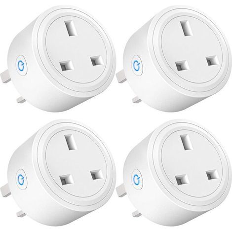 Prise intelligente, prise intelligente avec télécommande et minuterie, prise Wifi sans hub requis (1/4)