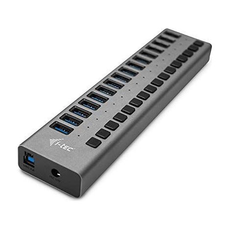 i-tec U3CHARGEHUB16 hub USB 3.0 gris 16 ports (1/6)