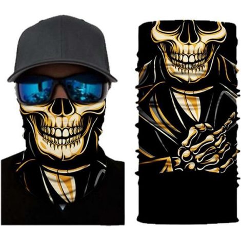 Couleur M236 d'extérieur sans couture pour hommes et femmes, cache-nez, Bandana, cyclisme, randonnée, masque, cagoule (1/4)