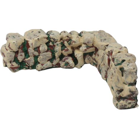 Muretto ad angolo Miniatura in Resina per Presepe 86567 (1/3)