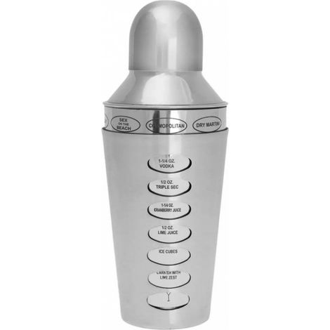BARTMAN SHAKER AVEC RECETTES 600ml KINGHOFF KH-1393