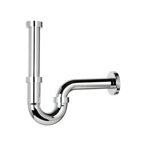 SIFONE P IN ABS CROMATO Misura: 1"1/4 x D. 32