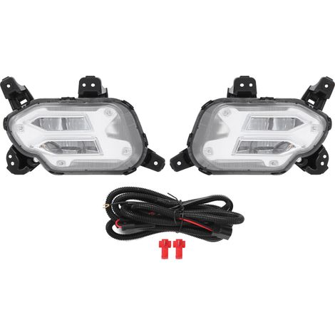 LED-Tagfahrlichter für die vordere Stoßstange, weiße Farbe, IP65, 12 V, Ersatz für KIA Sorento 2021 (1/3)