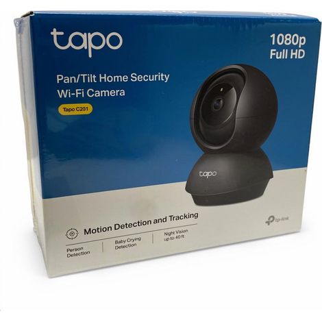 Filiyano-Caméra de surveillance réseau intérieure TP-Link TAPO C201, résolution 1920x1080, webcam (1/2)