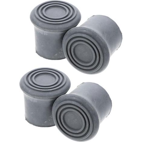 Pieds de rechange en caoutchouc pour chaise de douche avec 4 embouts antidérapants (1/5)