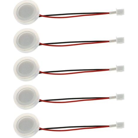 FENOPLASTICACinq Disques Céramique 20mm 1.7MHz pour Brumisateur Ultrason avec Joints Étanchéité (1/4)