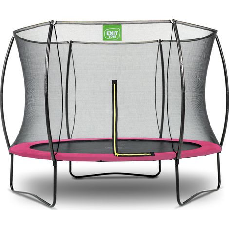 EXIT Silhouette Trampoline 8ft – Pink