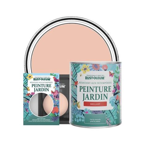 Peinture Jardin, Finition Brillante - Corail (1/3)