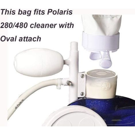 Set mit 3 Ersatz-Reißverschlusstaschen, kompatibel mit Polaris 280 und 480. Multifunktionale Nylon-Netztaschen für Polaris K13 und K16. (1/4)