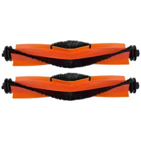 NALOOKAMIC Lot de 2 brosses principales de rechange pour aspirateur robot Xiaomi X10+ / X20+ / X20 Plus (1/4)