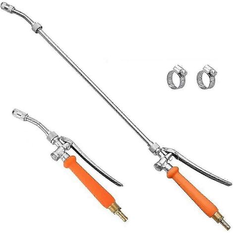 Adjustable Stainless Steel Spray Wand Nozzle for Lawn & Garden - 3-Size Extendable Watering Wand with Brass Connectors 2025