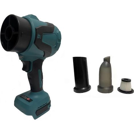 Turbo souffleur aspirateur 3 Gears sans balais sans fil air Duster Floor Carpet voiture alimentation outil pour Makita (1/5)