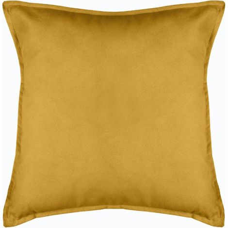 Cuscino LILOU in cotone giallo 45x45cm - Atmosphera créateur d'intérieur