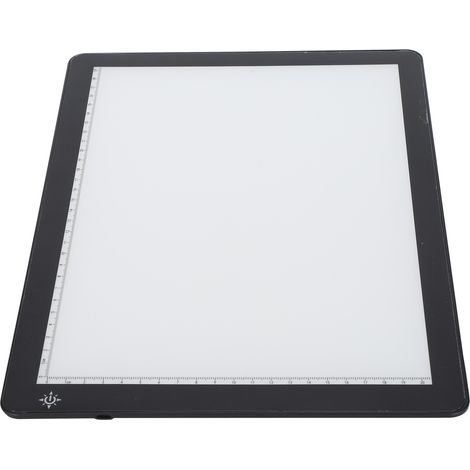 Tableau Lumineux LED Graffiti A5 Réglable, Tablette de Dessin Électronique 3 Modes, Panneau de Copie avec Stylet, Alimentation 5V 1A (1/5)