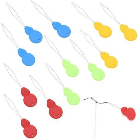 12 machines à coudre en plastique pour projets de couture et de bricolage avec des pièces en plastique
