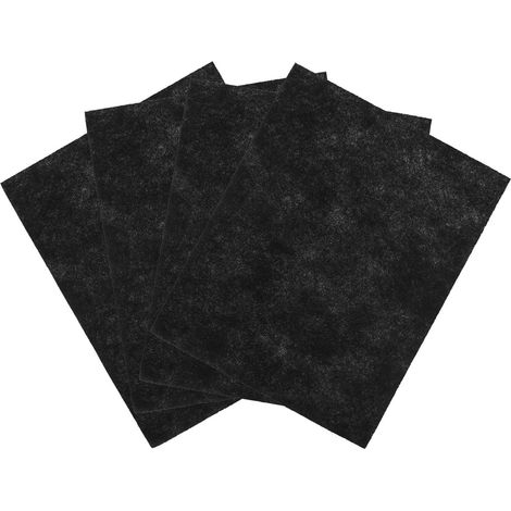 Filtre de Ventilation en Fibre pour Hotte Cuisine, Lot de 4 Feuilles, Filtres de Climatiseur Réutilisables, pour Améliorer la Qualité de L'air Intérieur et Capturer Particules (1/5)