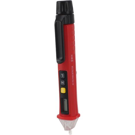 Stylo détecteur de tension en plastique avec écran numérique 12 à 1000V testeur de voltage sans contact (1/5)
