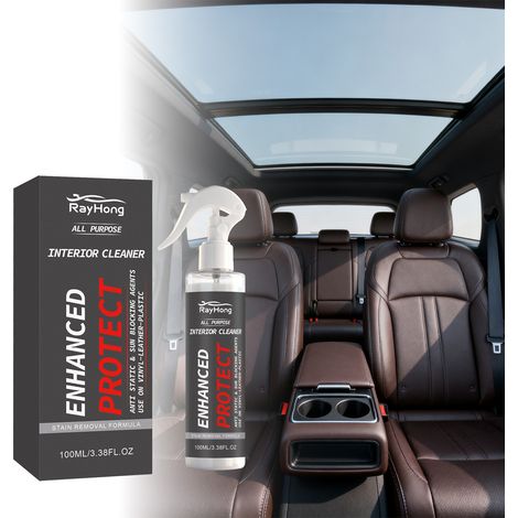 Autoinnenreiniger, Lederreiniger für Autositze, Fleckenentferner, Reiniger für die Innenraumpflege und -aufbereitung – 100 ml -- BIEMMEDUE (1/5)