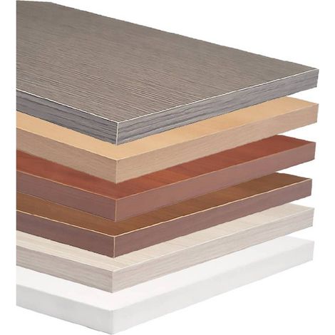 MENSOLA IN TRUCIOLARE 'ECOPAN' 80 x 30 x 1,8 - olmo