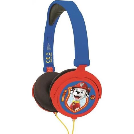 PAT PATROUILLE Casque Casque stereo filaire pliable pour enfants avec limitation de volume decoute - LEXIBOOK (1/5)