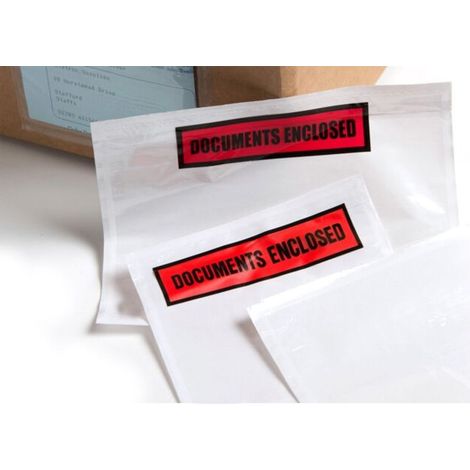 500 x A5 Printed Document Enclosed Wallets (162 x 225mm)