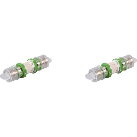 COMAP Manchon droit synthétique à sertir pour tubes multicouche - 40x3,5 - Vendus par 2 - Raccords MultiSkin - 9270W40 (1/3)