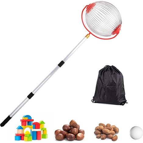 Cueilleur de Pommes/Rouleaux Ramasse Fruits & Balles Sans Se Pencher, Pratique (1/5)
