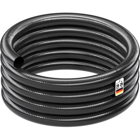 Wiltec Luisiana OM/I 25m Druck- und Saugschlauch Ø25mm 250g/m Pumpenschlauch Schlauch Pumpe Teich Teichschlauch