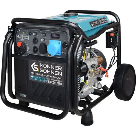 KS 8100iE ATSR Generador de energía Inverter Generador de energía de emergencia Generador 8.0kW (1/5)