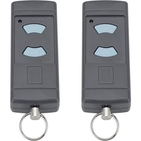 Confezione da 2 trasmettitori di ricambio per apriporta da garage con pulsante blu 868, XU, MHz per HORMANN HSE2-868 HSM4-868 HSE4-868 compatibili con Tubauto HSM4-868 HS4-868 - KZQ (1/4)