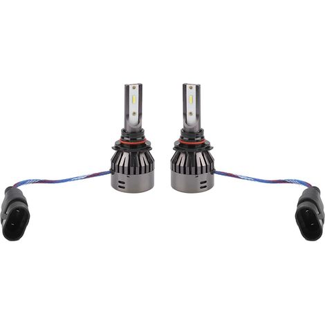 2 ampoules LED 9005 H10 HB3 60W blanc super lumineux phare avant voiture accessoires auto (1/5)