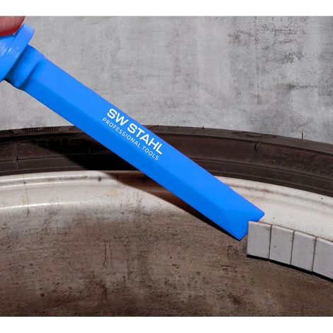 SW-Stahl 94855L Jeu de grattoirs en plastique, 4 pièces I extracteur pour masses d'équilibrage de pneus I extracteur de masses d'équilibrage I pour jantes en aluminium I extracteur de masses de jante (1/2)