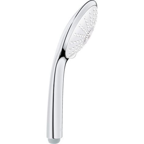Grohe 27239001 Manopola Ecojoy 9,5 l/min Doccia a 3 Getti, Disco Bianco (1/3)