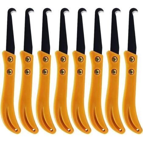 Lot de 8 couteaux pour retirer les joints de carrelage - Outil manuel-Chrom (1/5)