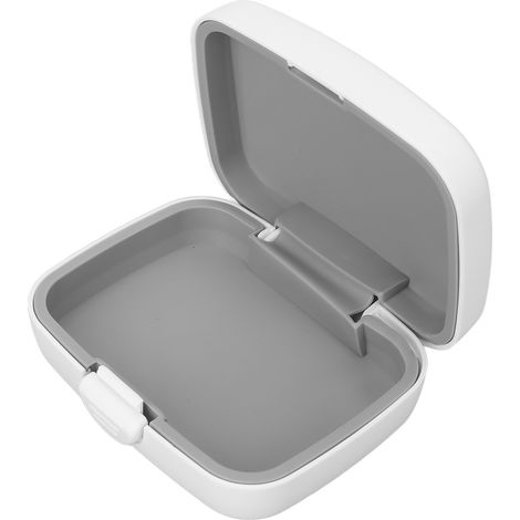 Étui pour appareil auditif portable, boîte de rangement rigide de protection pour amplificateur de son (1/5)