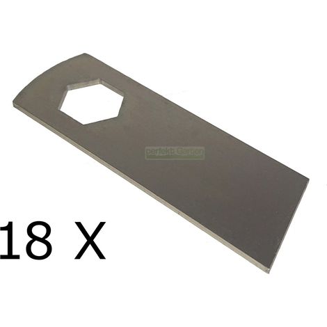 18 X 9,2 CM lame de scarificateur pour MTD VE 40 TS VE 40 B, MURRAY15 E-406 35 V-406 (1/5)