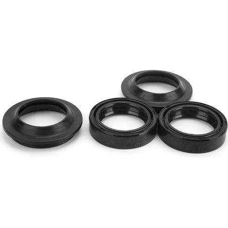 Lot de 4 joints d'étanchéité anti-poussière pour amortisseur de fourche avant, compatibles avec les motos CMX250, KZ400, CA250, GN250 et TTR250. (1/5)