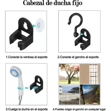 Pommeau de douche électrique portable, indispensable pour la baignade en extérieur, douche électrique domestique. (1/5)