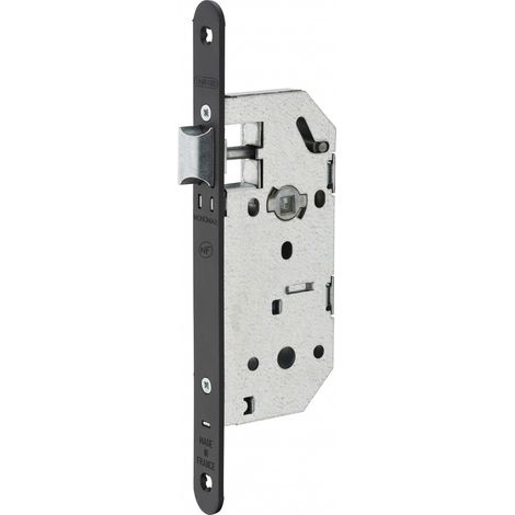 Serrure monopoint à encastrer MONOMAX pour porte d'intérieur bec de cane axe 40mm acier – FTH THIRARD – 00046800