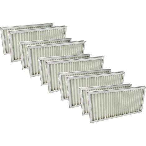 vhbw 10x Filtro de aire M5 compatible con Stiebel-Eltron LWZ 304 Eco, LWZ 304 flex ventilador (2x filtro de polvo fino)