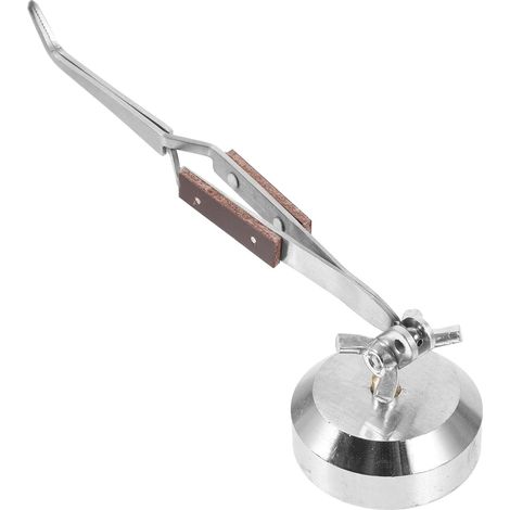 Lötpinzette für Schmuck, Juwelierklemme, schräg, spitz, Heimwerkerwerkzeuge, Heimwerkerwerkzeuge, Lötwerkzeug aus dritter Hand, Zange für Präzisionsarbeiten, Kohlenstoffstahl