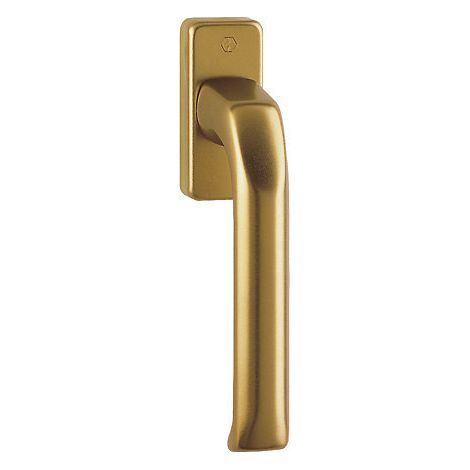 HOPPE DK-Fenstergriff London 013/U34, mit eckiger Rosette VK7x35,F4 eloxiert (1/4)