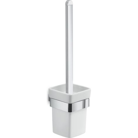 Scopino da muro in acciaio inox, alluminio e Cromall SG33-03 Gedy serie SPLUGA Cromato (1/2)